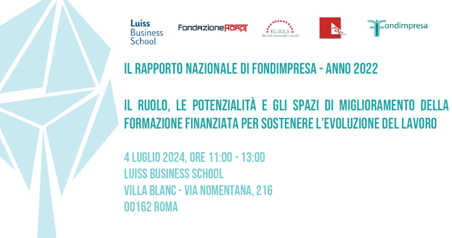 Il ruolo, le potenzialità e gli spazi di miglioramento della formazione finanziata per sostenere l'evoluzione del lavoro