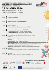 Caldo estremo, colpi di calore e tutela della salute e sicurezza sul lavoro: prospettive e strategie